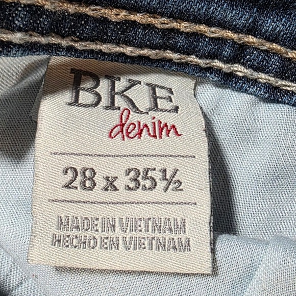 BKE Denim Payton Dark Wash Jeans Women's Size 28 Short Bootcut 29 inseam - Picture 13 of 14